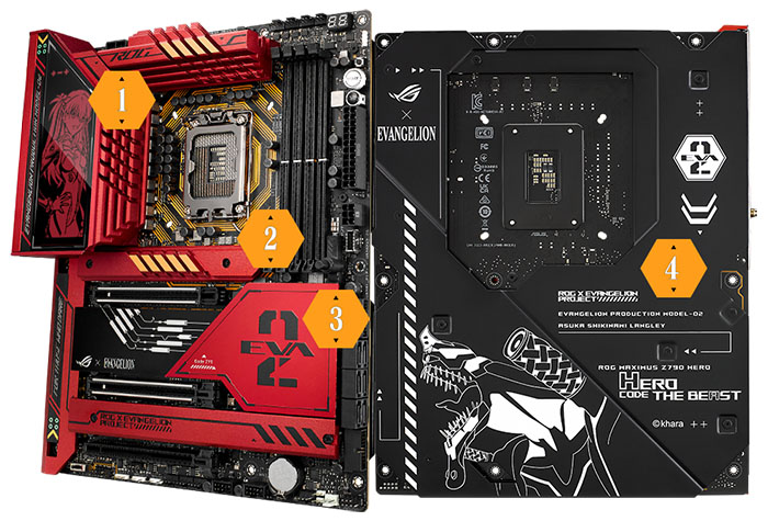 TNC Store Bo Mạch Chủ Asus ROG MAXIMUS Z790 HERO EVA 02